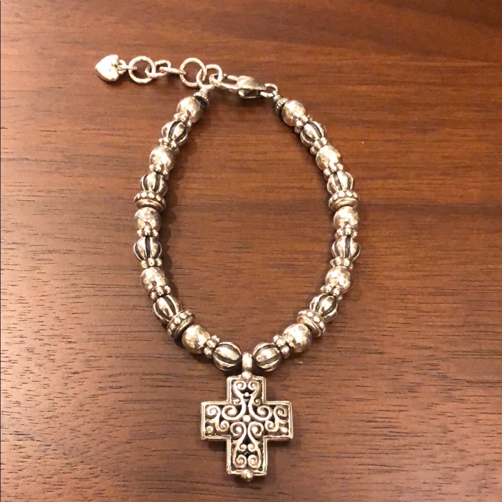 Brighton Cross Silver Bracelet